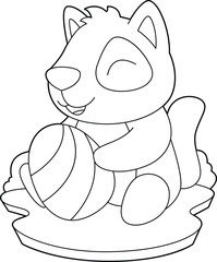 Dog Easter Easter egg Animal Vector Graphic Art Illustration