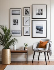 Fototapeta premium modern living room interior design
