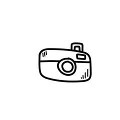 Hand drawn summer holiday elements