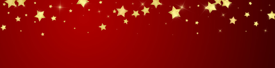 Magic stars vector overlay.  Gold stars scattered