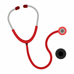 Stethoscope vector art illustration
