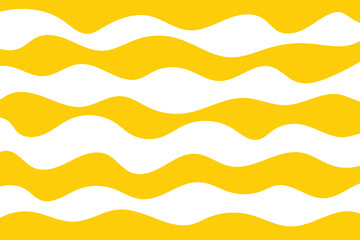 Wavy line background. Abstract colourful poster. Vector illustration