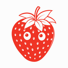 free vector strawberry icon symbol design 