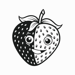 free vector strawberry icon symbol design 