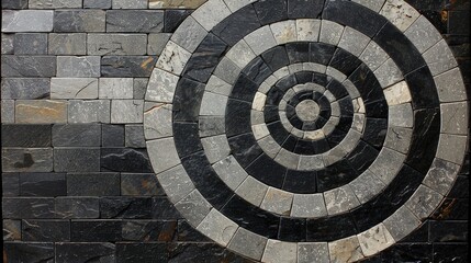 Fototapeta premium target on a wall, illustration, wallpaper, background