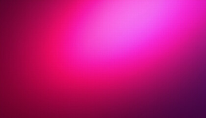 Abstract glowing neon pink gradient noisy grain background texture