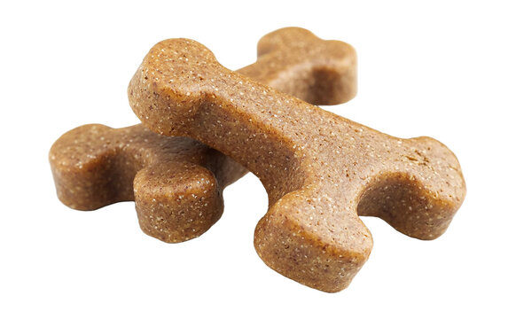 recommend clip art: 2 dog bone shaped dog treats on transparent background, png	