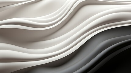 Obraz premium black and white wavy background texture.