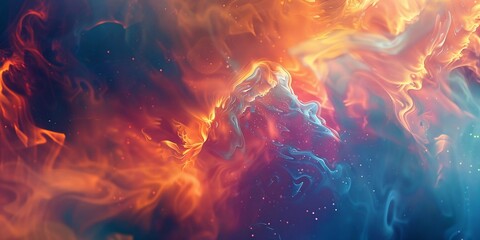 Fototapeta premium Abstract neon energy, Neon dream art, Energy waves abstract, Abstract form art 