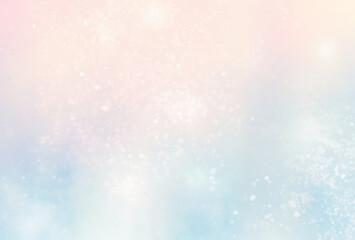 Fototapeta premium PNG Soft pastel bokeh background