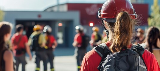 Emergency Response Team Performs Disaster Preparedness Drill for Real-World Scenario Simulation
