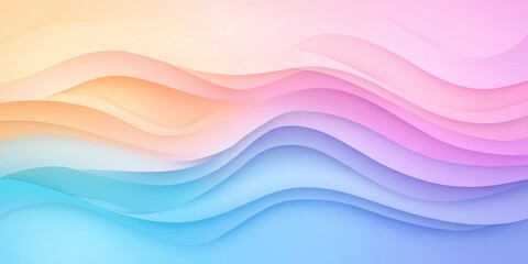 Abstract background with rainbow colors.