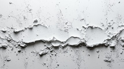 Fototapeta premium White Textured Surface with Cracks Generative AI