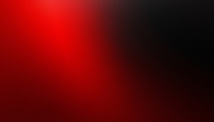 Abstract bold red and black gradient noisy grain background texture