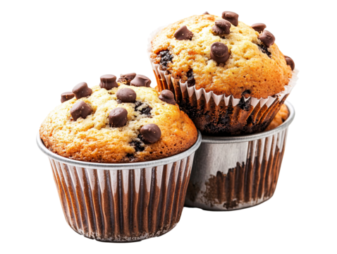 a group of muffins in a cup