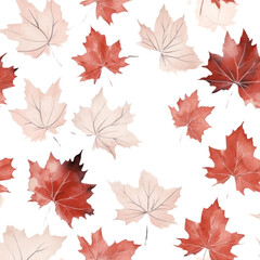 Fototapeta premium PNG Maple leaf backgrounds wallpaper pattern.