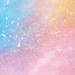 Sparkling Pastel Background with Shimmering Glitter