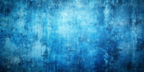 Obraz premium Abstract Blue Grunge Texture, Background, Wall , Blue, Grunge, Texture