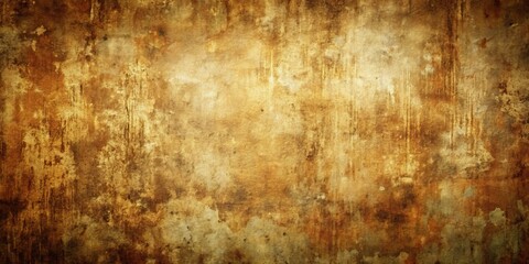 Obraz premium Abstract Golden Texture with Brown Hues, Watercolor Painting, Canvas Texture, Artistic Background, Abstract Art, Golden, Background