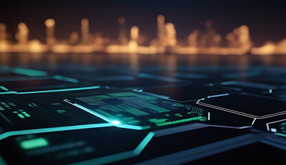 abstract tech background illustrated cyber resilience featuring threat detection incident response continuity planning strategies safeguard