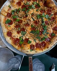 Pizza for dinner.