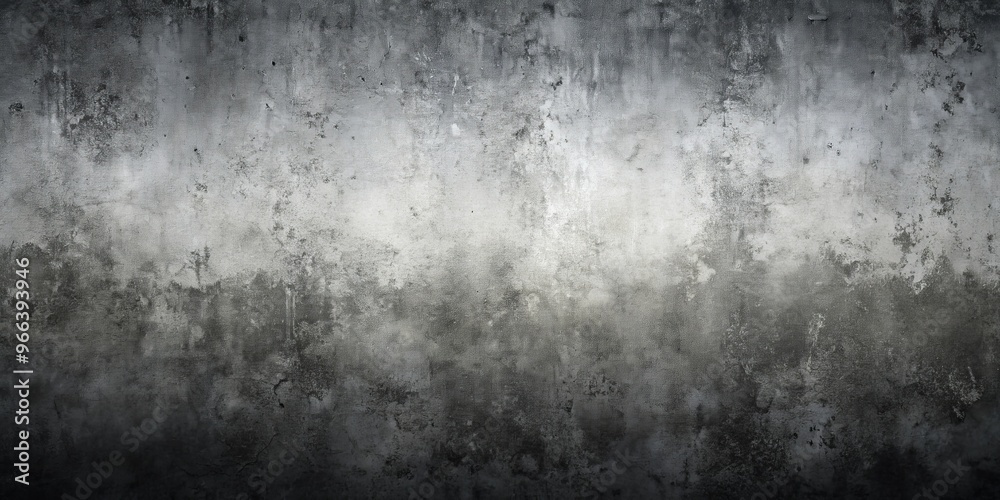 Wall mural Distressed Concrete Wall Texture - Gray, Abstract, Background, texture, wall, concrete