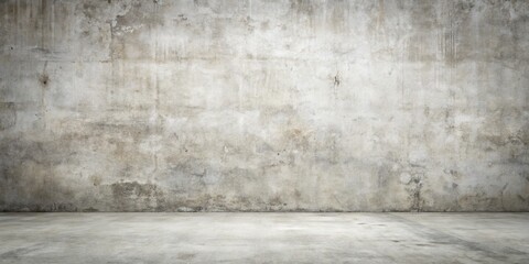 Grungy Concrete Wall and Floor, Empty Room Interior, Design Background, Texture, Industrial ,concrete ,background