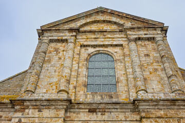 Le Mont Sent Michael, France – August, 31, 2024: Benedictine Abbey of Mont Saint-Michel is a...