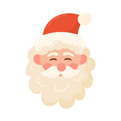 Santa Claus, Father Frost. Vector illustration New Year, Christmas.
