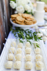 dessert table