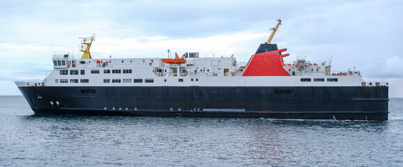 Ferry In Scotland