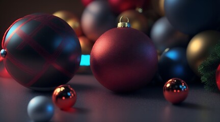 New Year's mood and toys