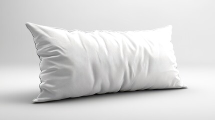 White Pillow on a White Background