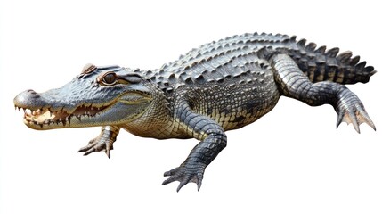 Naklejka premium Close-up of an Alligator