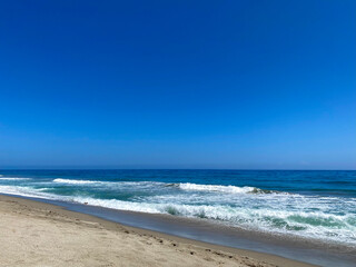 beach and blue sky