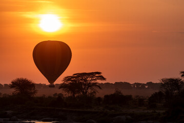 Sunrise at Serengeti National Park