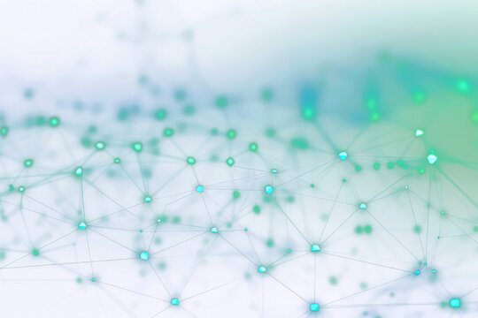 PNG Network technology background connections abstract visualization.