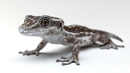 Obraz premium A Curious Crested Gecko