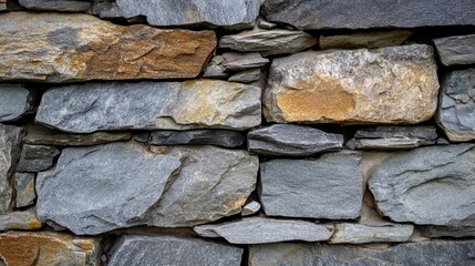 Fototapeta premium A close up of a stone wall texture