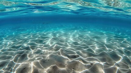 Sunbeams Through Clear Water