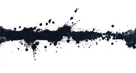 Ink splatter splash border splashes effect contemporary.