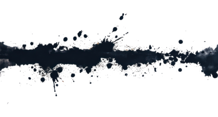 Ink splatter splash border splashes effect contemporary.