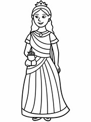 a beautiful princess of the ancient times helen ancient sparta , full height, with a beautiful