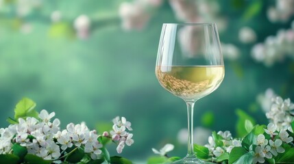 White Wine in Springtime
