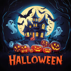 Skull silhouette cut out vector emblem Halloween t-shirt design costume creative   Eye-catching, high-quality Illustration Black cat Pumpkin, t-shirt design vector. Ready for print design.