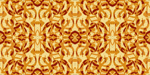 Seamless abstract pattern on materials, for use in graphics