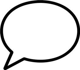 Fototapeta premium Speech bubble icon, conversation, communication, conversation speech bubble illustration