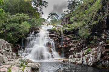 Fototapeta premium Waterfall in Chapada dos Veadeiros