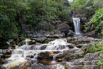 Waterfall in Chapada dos Veadeiros