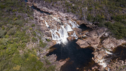 Waterfall in Chapada dos Veadeiros